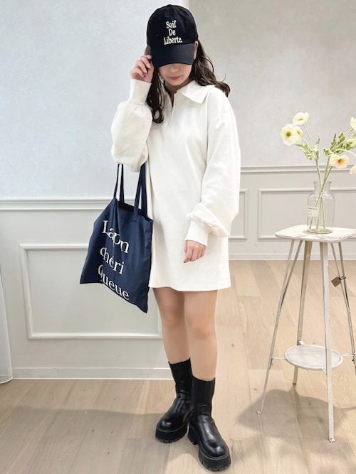 セール】カットポロミニワンピース【ZOZOTOWN限定アイテム