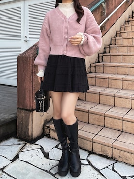 「apres jour（アプレジュール）のアイテム」を使った、apres_jourさん（レディース・162cm）の秋コーディネート