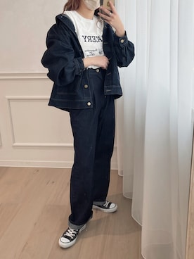 「apres jour（アプレジュール）のアイテム（パンツ）」を使った、apres_jourさん（レディース・162cm）の春コーディネート