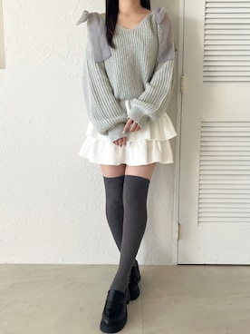 「apres jour（アプレジュール）のアイテム」を使った、apres_jourさん（レディース・162cm）の冬コーディネート