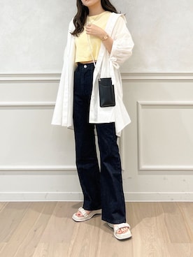 「apres jour（アプレジュール）のアイテム（パンツ）」を使った、apres_jourさん（レディース・151cm）の夏コーディネート