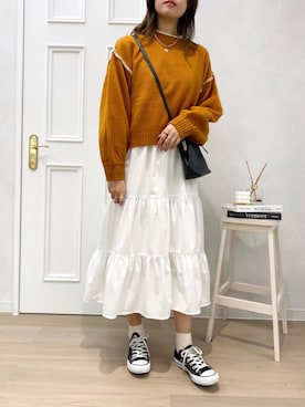 「アプレジュール」｜「アイテム（ワンピース/ドレス）」を使った、apres_jourさん（レディース・162cm）の冬コーディネート