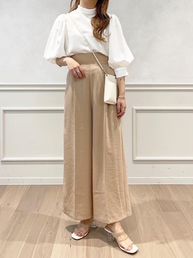 「apres jour（アプレジュール）のアイテム（パンツ）」を使った、apres_jourさん（レディース・160cm）の春コーディネート