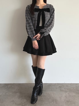 「apres jour（アプレジュール）のアイテム」を使った、apres_jourさん（レディース・162cm）の冬コーディネート