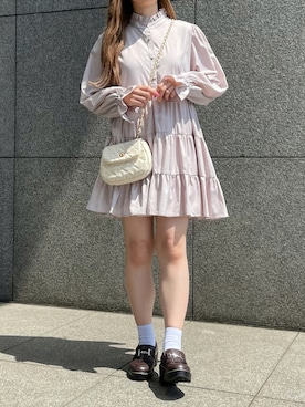 「apres jour（アプレジュール）のアイテム（パンプス）」を使った、apres_jourさん（レディース・153cm）の夏コーディネート