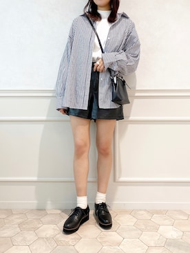 「apres jour（アプレジュール）のアイテム（パンツ）」を使った、apres_jourさん（レディース・162cm）の冬コーディネート