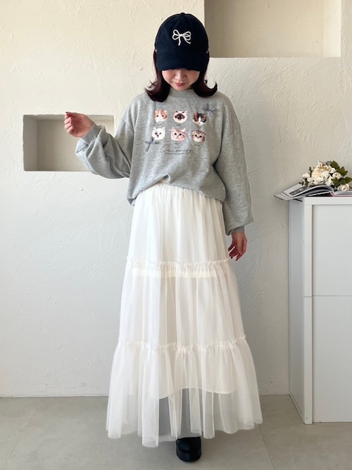 apres jour キャップ 帽子 「apres jour×ARIAZ」刺繍リボン