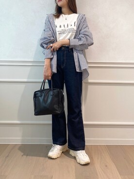 「apres jour（アプレジュール）のアイテム（パンツ）」を使った、apres_jourさん（レディース・162cm）の冬コーディネート