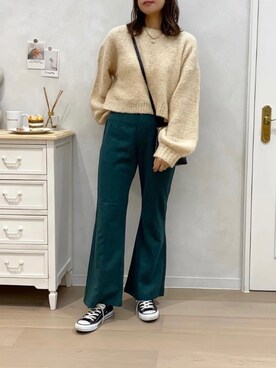 「apres jour（アプレジュール）のアイテム（ジャケット/アウター）」を使った、apres_jourさん（レディース・162cm）の秋コーディネート