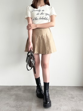 「apres jour（アプレジュール）のアイテム」を使った、apres_jourさん（レディース・162cm）の春コーディネート
