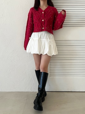 「apres jour（アプレジュール）のアイテム」を使った、apres_jourさん（レディース・162cm）の冬コーディネート
