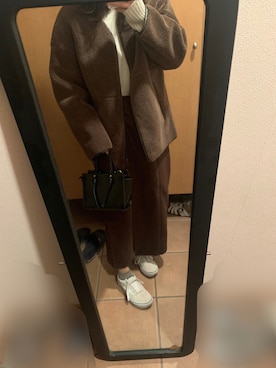 「ニット/セーター」｜tsumugi さん（レディース・154cm）の冬コーディネート