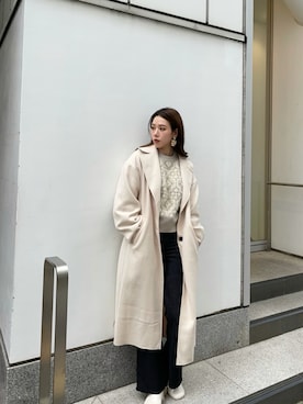 「フレアデニム」｜miyabi uechiさん（レディース・162cm）の夏コーディネート