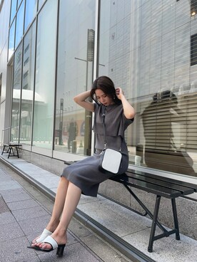 miyabi uechiさん（レディース・162cm）の夏コーディネート