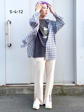 「AVIREX DEPOT」｜Rさん（レディース・161cm）の夏コーディネート