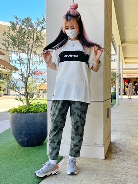 Rさん（レディース・161cm）の夏コーディネート