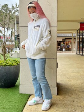 Rさん（レディース・161cm）の夏コーディネート