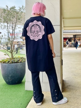 Rさん（レディース・161cm）の春コーディネート