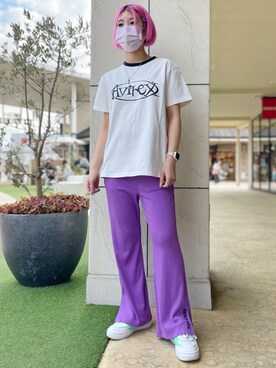 Rさん（レディース・161cm）の春コーディネート