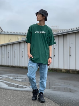 「AVIREX DEPOT」｜akashiさん（メンズ・179cm）の春コーディネート
