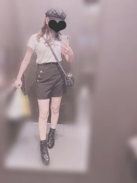 「PROPORTION BODY DRESSING（プロポーションボディドレッシング）のアイテム（帽子）」を使った、記録用さん（レディース・153cm）の秋コーディネート