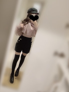 「PROPORTION BODY DRESSING（プロポーションボディドレッシング）のアイテム（帽子）」を使った、記録用さん（レディース・153cm）の秋コーディネート