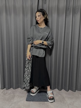 MANAさん（レディース・153cm）の夏コーディネート