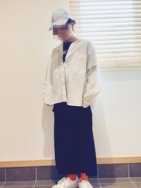 「ANGIE（アンジー）のアイテム」を使った、kopipocoさん（レディース・154cm）の春コーディネート