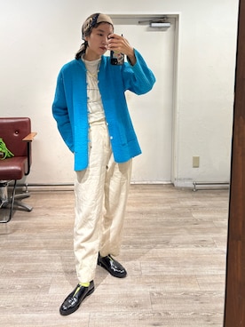 「アイテム（ファッション雑貨）」を使った、miyuさん（レディース・165cm）の秋コーディネート