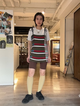 「YENNA（イェンナ）のアイテム」を使った、miyuさん（レディース・165cm）の夏コーディネート