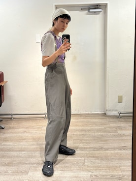 「アイテム（スニーカー）」を使った、miyuさん（レディース・165cm・20代）の夏コーディネート
