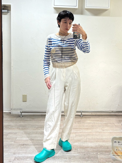 ORCIVAL | ラッセル ワイドセーラーTシャツ WOMEN（Tシャツ/カットソー