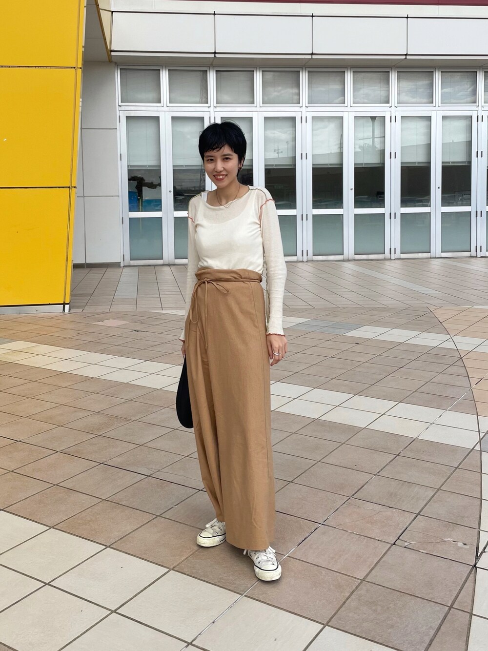 BASERANGE（ベースレンジ）の「＜BASERANGE＞OTAY JUMPSUIT NAMI GREEN