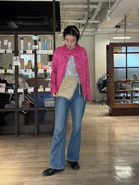 「Steven Alan（スティーブンアラン）のアイテム」を使った、miyuさん（レディース・165cm）の春コーディネート