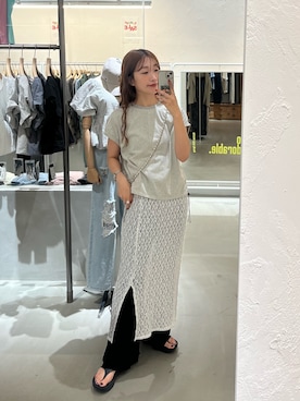 「Kastane」｜「アイテム（パンツ）」を使った、itabaさん（レディース・161cm）の夏コーディネート