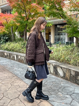 itabaさん（レディース・161cm）の冬コーディネート