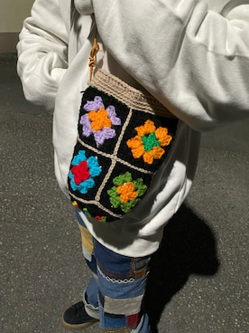 「handmade」｜「アイテム（パンツ）」を使った、25☺︎さん（レディース・151cm）の冬コーディネート