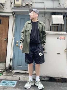 「WTAPS（ダブルタップス）のアイテム（帽子）」を使った、kazbombさん（メンズ・178cm）の夏コーディネート