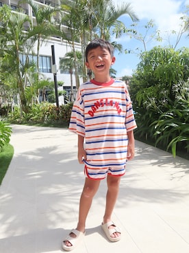 「ZARA KIDS」｜kotaroさん（キッズ・123cm）の夏コーディネート