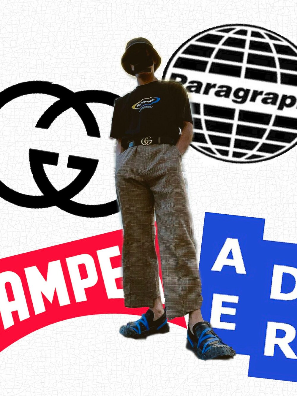 「Tシャツ、韓国ファッション、韓国ブランド、韓国コーデ、韓国スタイル、韓国ストリート、韓国風コーデ、韓国シューズ、ADER error、CAMPER」｜「ADER errorのアイテム（ローファー、ブラック系）」を使った、hiroさん（メンズ・170cm）の夏コーディネートの1枚目の写真