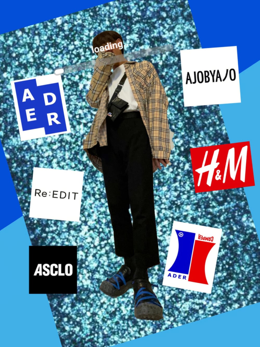 「ローファー、秋のコーデ、スラックス、革靴、ゆるコーデ、韓国ブランド、韓国ファッション、韓国スタイル、韓国コーデ、だから秋服が好き、タックイン」｜「ADER errorのアイテム（ローファー、ブラック系）」を使った、hiroさん（メンズ・170cm）の秋コーディネートの1枚目の写真