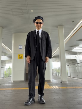 「halo commodity（ハロ　コモディティー）のアイテム」を使った、Paulさん（メンズ・171cm）の春コーディネート