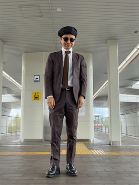 「Paraboot（パラブーツ）のアイテム」を使った、Paulさん（メンズ・171cm）の秋コーディネート