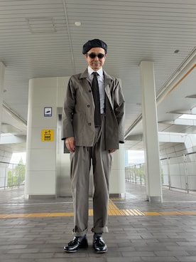 「halo commodity（ハロ　コモディティー）のアイテム」を使った、Paulさん（メンズ・171cm）の夏コーディネート