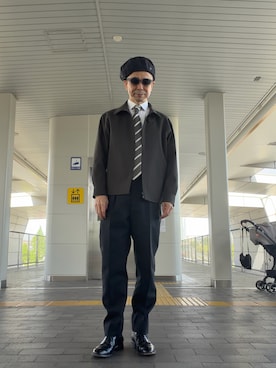 「UNITED ARROWS（ユナイテッドアローズ）のアイテム」を使った、Paulさん（メンズ・171cm）の春コーディネート