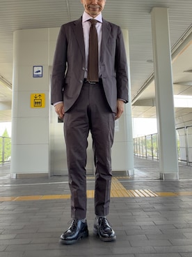 「District（ディストリクト）のアイテム」を使った、Paulさん（メンズ・171cm）の春コーディネート