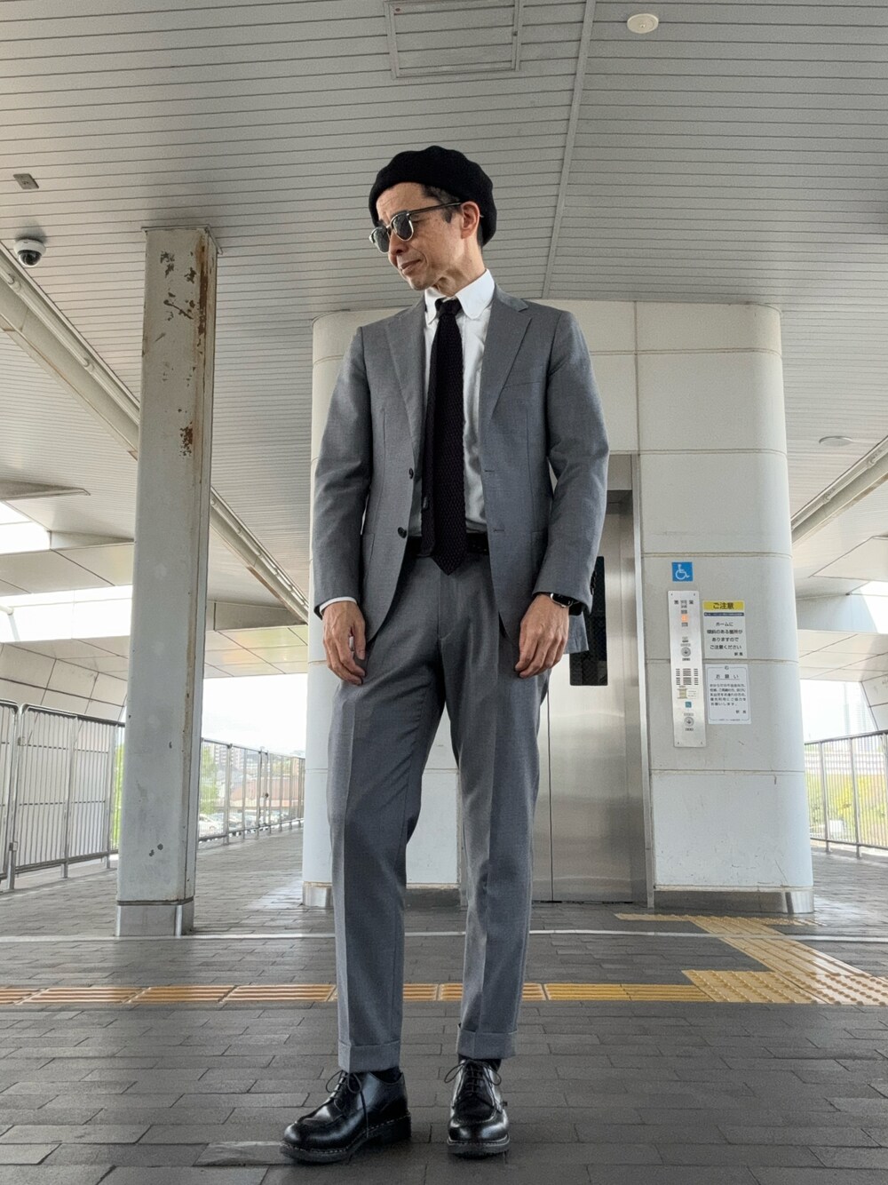 UNITED ARROWSスーツ・シャツ・ローファーセット 【120】 Paul｜UNITED ARROWSのスーツセットを使ったコーディネート - WEAR