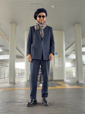 Paulさん（メンズ・171cm）の冬コーディネート