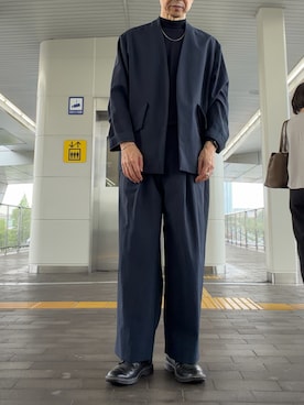 「MONKEY TIME（モンキータイム）のアイテム」を使った、Paulさん（メンズ・171cm）の夏コーディネート