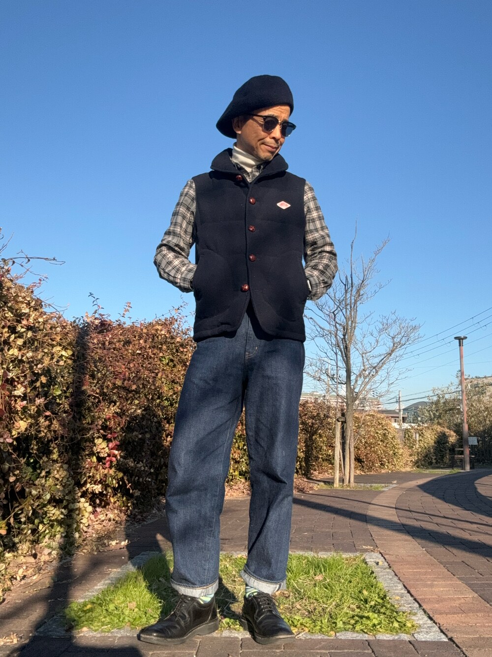 DANTON（ダントン）の「DANTON×BEAMS / 別注 ウールモッサダウンベスト
